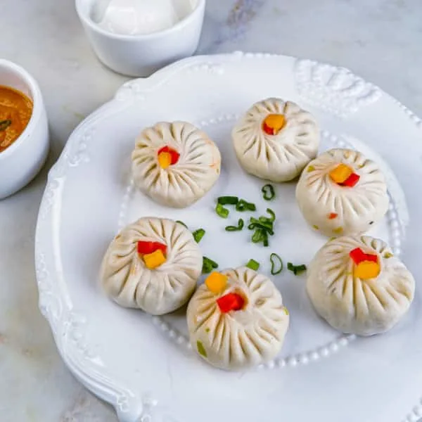 Veg Momos Steam